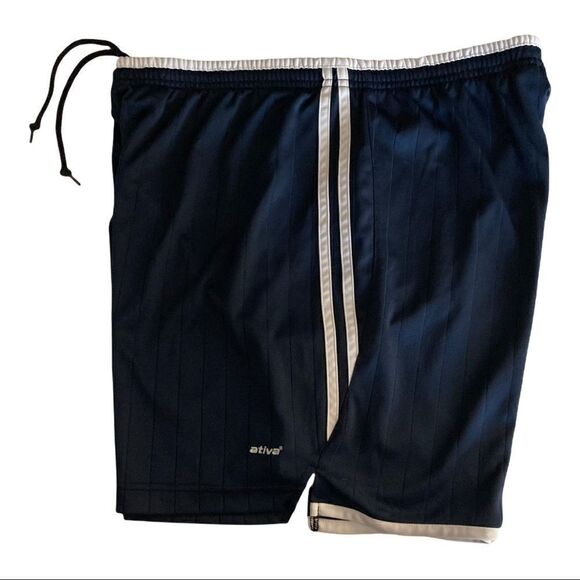 ATIVA, Women’s Athletic shorts, Sz L, Blue &white‎ - Picture 4 of 14